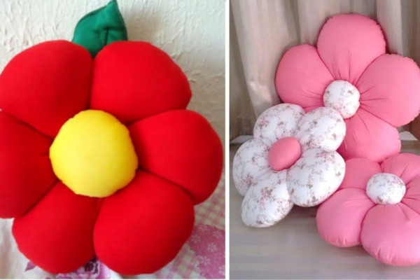 Flower Throw Pillow Tutorial