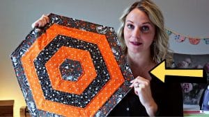 Halloween/Fall Hexagon Table Topper Sewing Tutorial