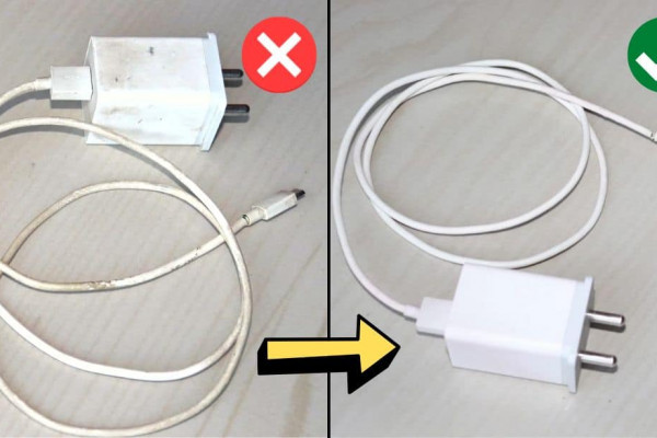 How To Clean And Whiten A Dirty Charger