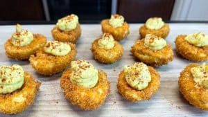 How To Make Fried Deviled Eggs