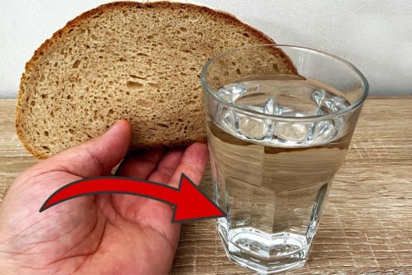 How To Make Stale Bread Fresh Again Using A Glass Of Water