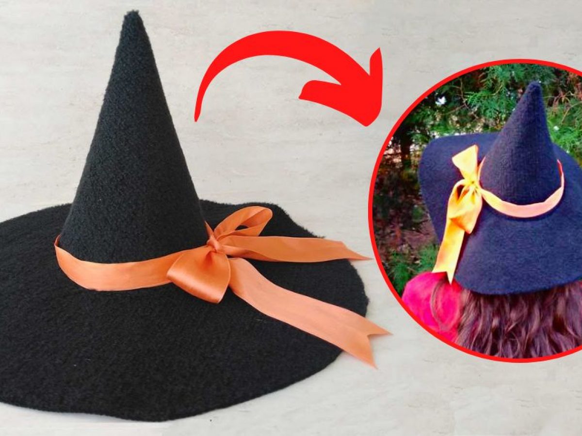 How to you sew thick ribbon onto a witch hat/cone shape? I don't want to  cut the ribbon, and I'm trying to keep it flat/smooth. is it possible? :  r/sewing