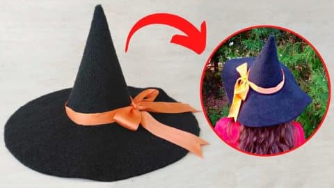 How To Sew A DIY Witch Hat In Any Size | DIY Joy Projects and Crafts Ideas