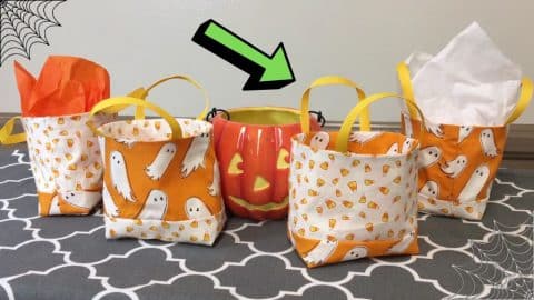 How To Sew Mini Halloween Treat Bags | DIY Joy Projects and Crafts Ideas