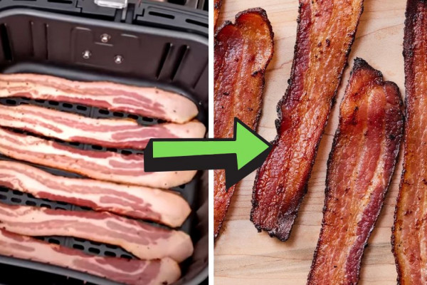How to Make Crispy Air Fryer Bacon Strips