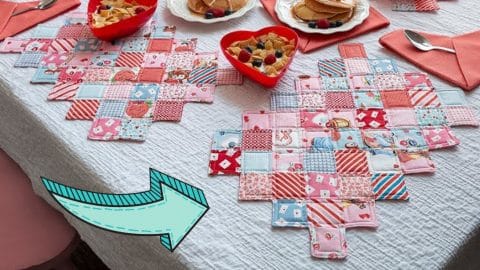 How to Make a Zigzag Placemat | DIY Joy Projects and Crafts Ideas