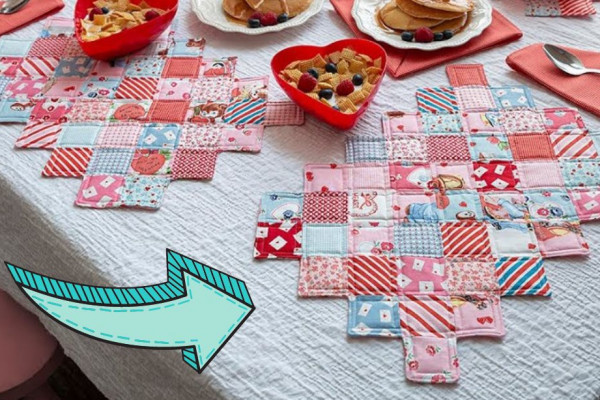 How to Make a Zigzag Placemat