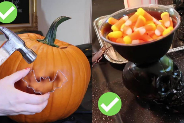 Inexpensive Dollar Tree Halloween Décor Hacks