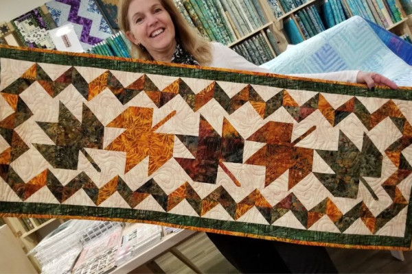 Maple Leaf Table Runner