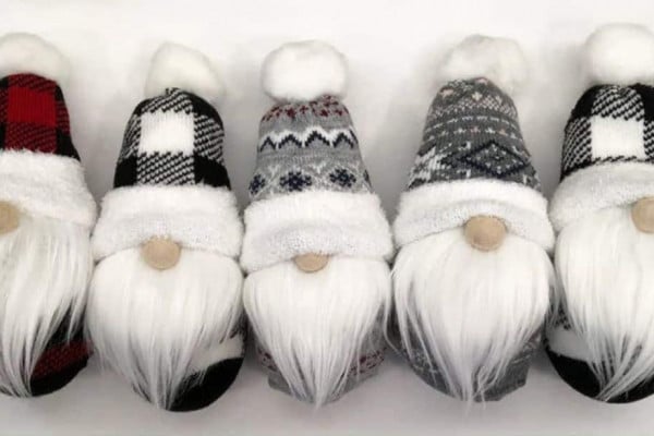 One Sock DIY Gnome Tutorial