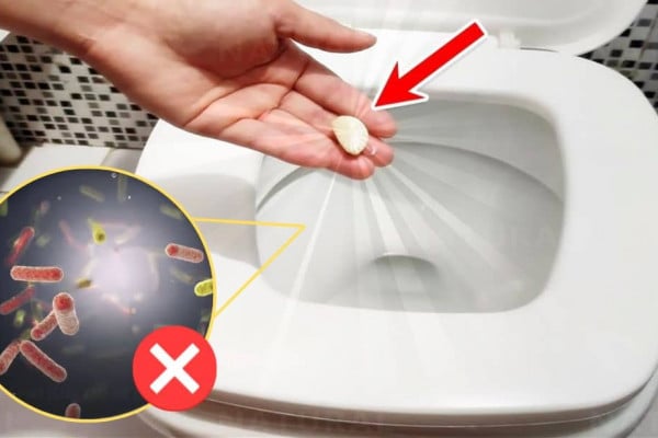Quick & Effective Toilet Cleaning Hack Using Garlic