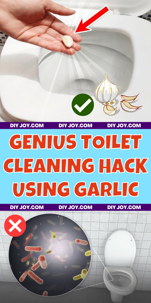 Quick & Effective Toilet Cleaning Hack Using Garlic