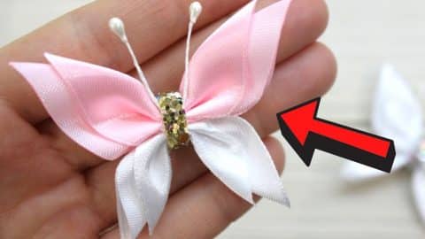 Satin Ribbon Butterfly Tutorial | DIY Joy Projects and Crafts Ideas