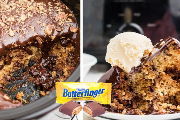 Slow Cooker Butterfinger Cake Recipe