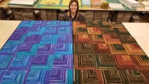 The Easiest Cutting Corners Quilt Tutorial
