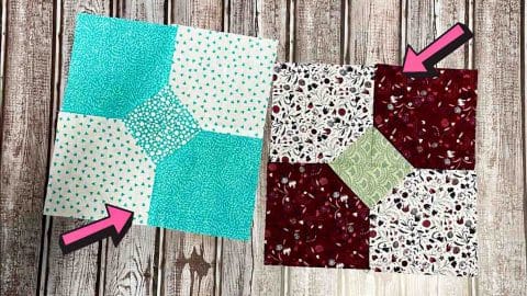 Easy Bow Tie Quilt Block Tutorial | DIY Joy Projects and Crafts Ideas