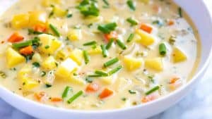 Creamy Homemade Potato Soup Recipe