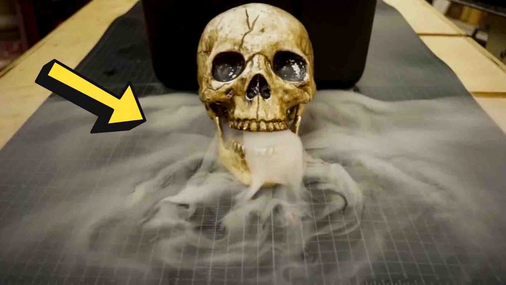 DIY fog chiller for Halloween tutorial