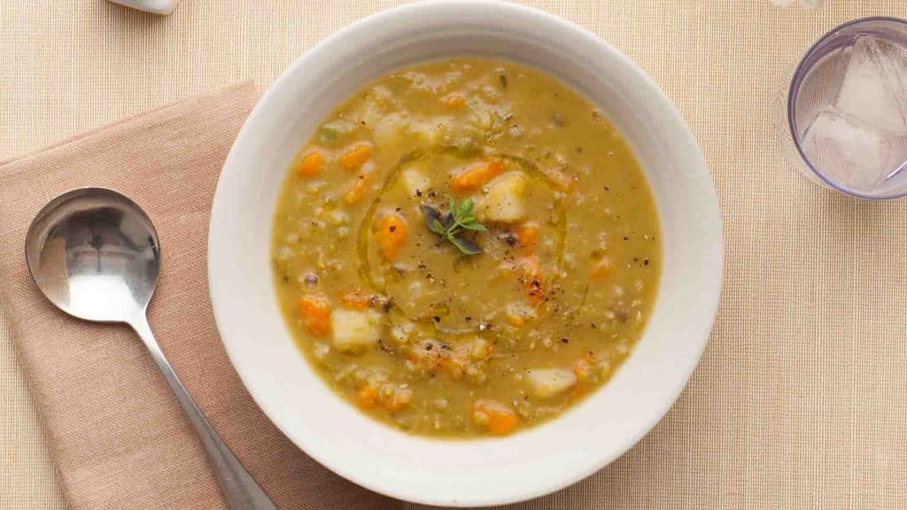 5-star split pea soup recipe