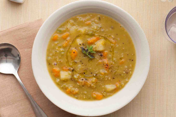 5-star split pea soup recipe