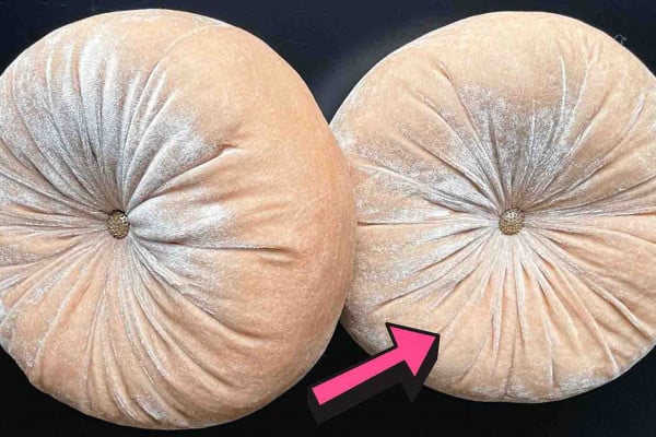 DIY velvet cushion tutorial