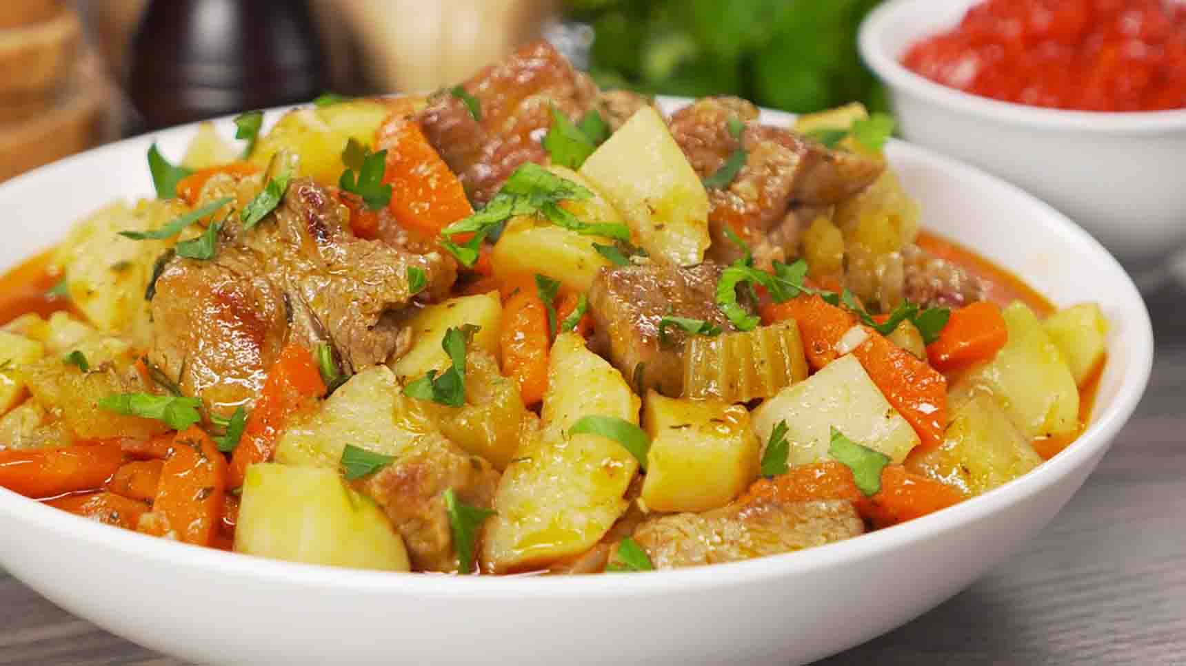 Easy One-Pot Pork Stew Recipe | DIY Joy Projects and Crafts Ideas