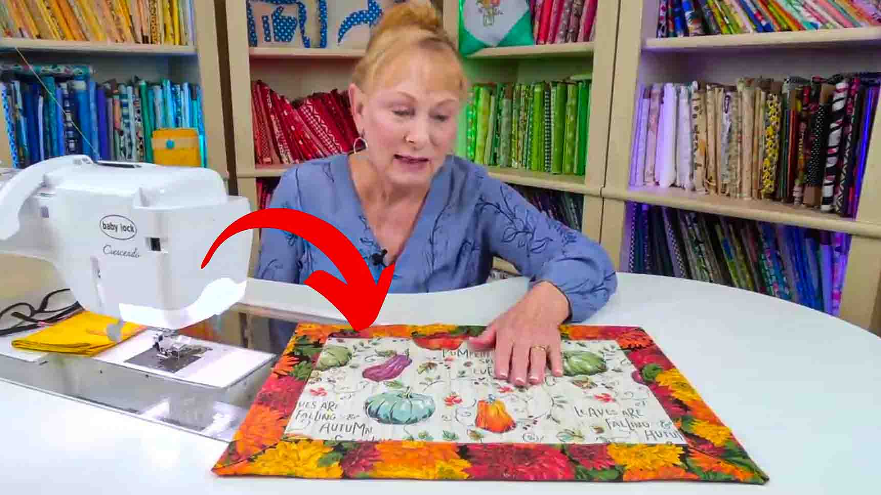 DIY Fall Placemat Quilt Tutorial | DIY Joy Projects and Crafts Ideas