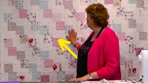 Easy Falling Charms Quilt Tutorial | DIY Joy Projects and Crafts Ideas