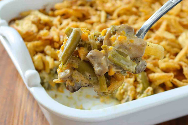 Granny's green bean casserole recipe