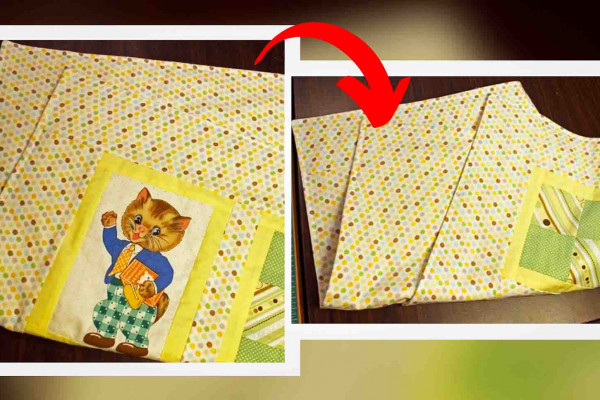 How to do the pillowcase quilt finish