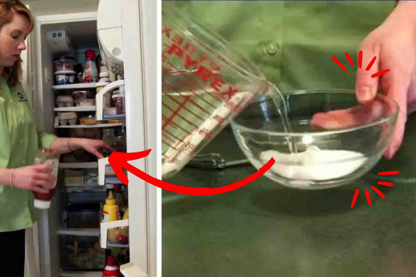 How to get rid of stale fridge smell