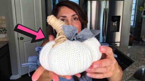 No-Sew Sweater Pumpkin Tutorial | DIY Joy Projects and Crafts Ideas