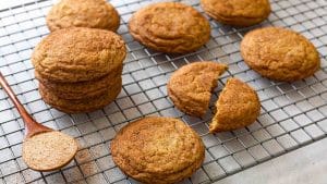 Pumpkin Snickerdoodle Cookies Recipe