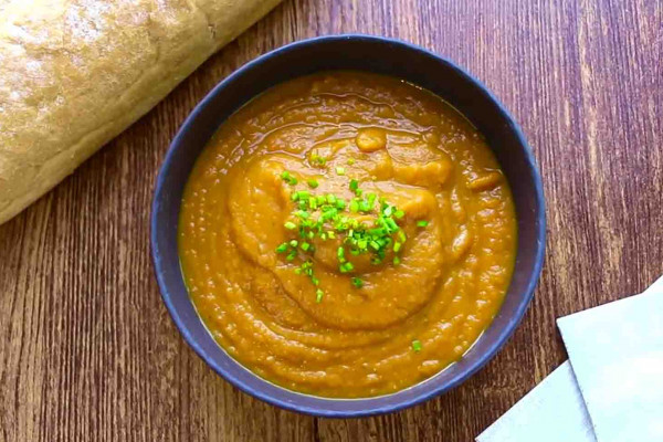 Roasted fall vegetable soup recipe