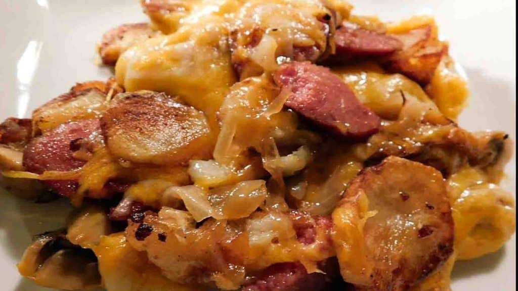 Southern potato and sausage casserole recipe