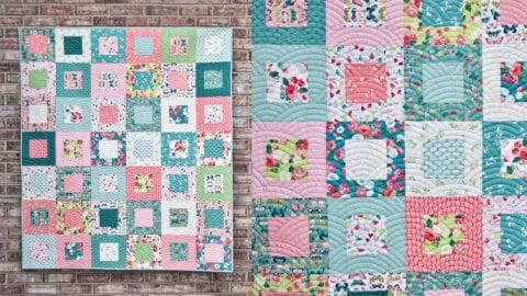 Easy Square Dance Quilt Tutorial | DIY Joy Projects and Crafts Ideas