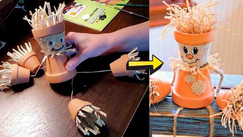 Terracotta Pot Scarecrow Tutorial | DIY Joy Projects and Crafts Ideas
