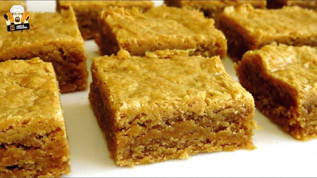3-Ingredient Homemade Peanut Butter Brownies