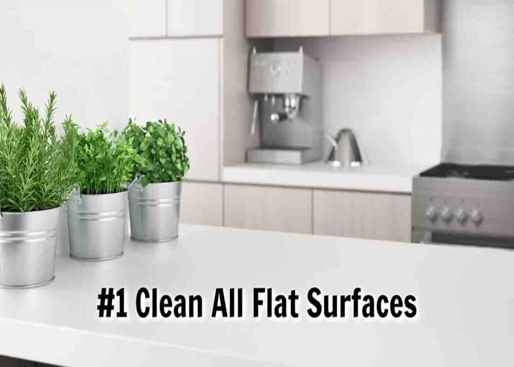 Cleaning all the flat surface on your house