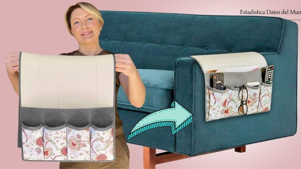 Armrest Organizer for Sofa