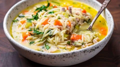Best Lemon Chicken Orzo Soup | DIY Joy Projects and Crafts Ideas