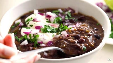 Black Bean Soup Recipe | DIY Joy Projects and Crafts Ideas