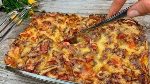 Cheesy Grated Potato Casserole Recipe