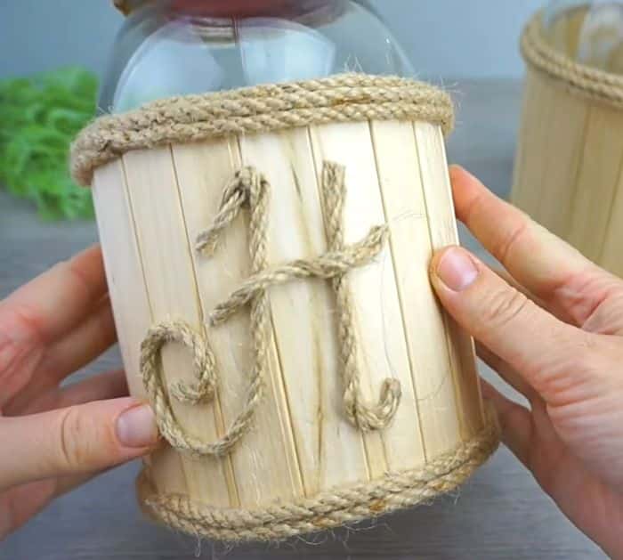 DIY Decorative Glass Jar Tutorial