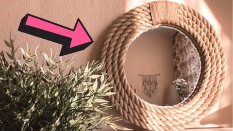 DIY Nautical Rope Mirror | DIY Joy Projects and Crafts Ideas