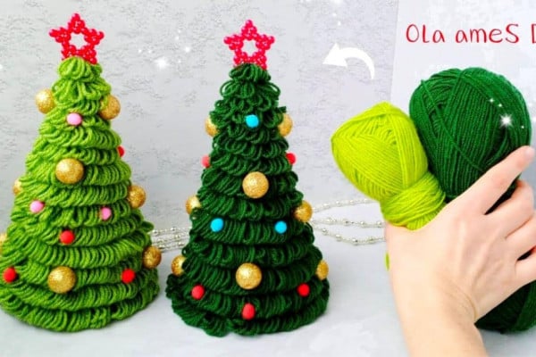 DIY Wool Christmas Tree