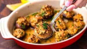 Delicious Stuffed Mushrooms Recipe