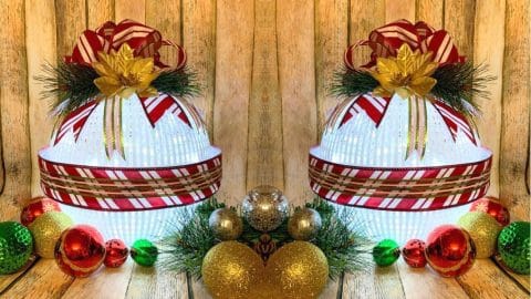 Dollar Tree Strainer Christmas Decoration | DIY Joy Projects and Crafts Ideas