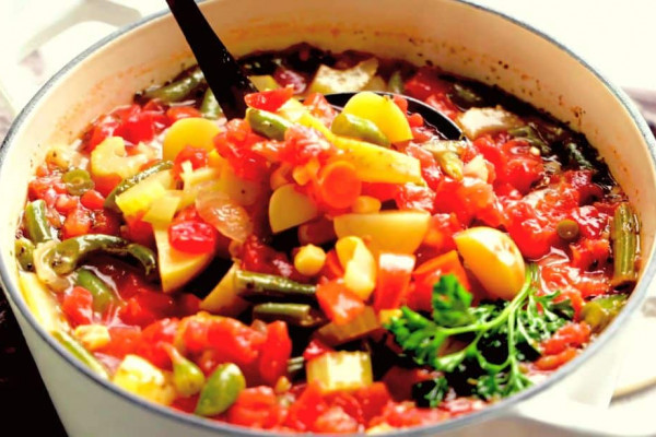Easy 45-Minute Hearty Vegetable Soup Recipe