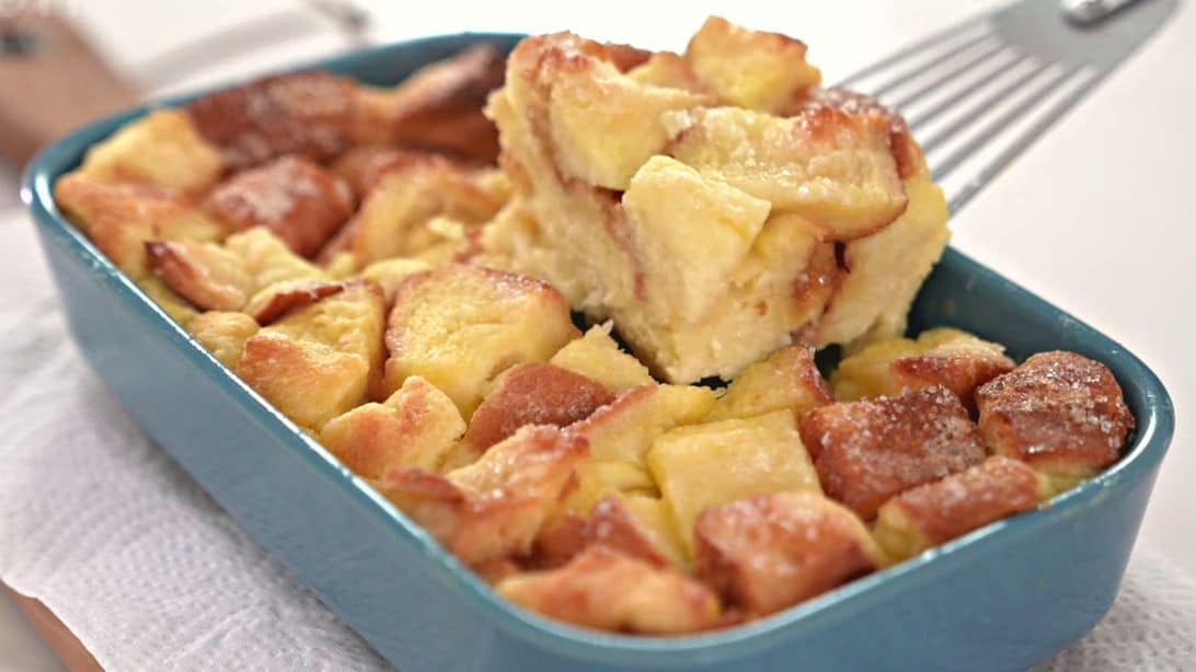 Cherry bread and butter pudding cake - NZ Herald